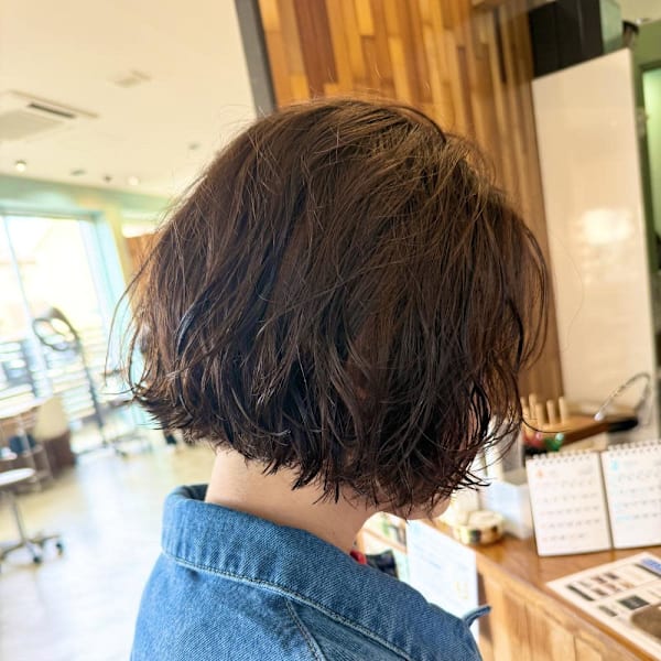 ミニボブパーマ|hair lounge ungu