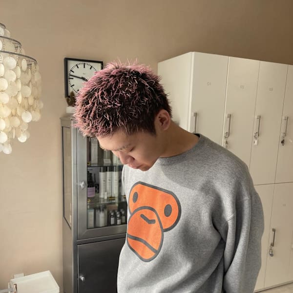 ピンクスパイキー