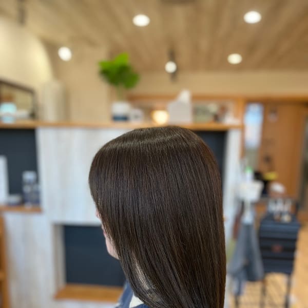 肩下ミディアム×髪質改善