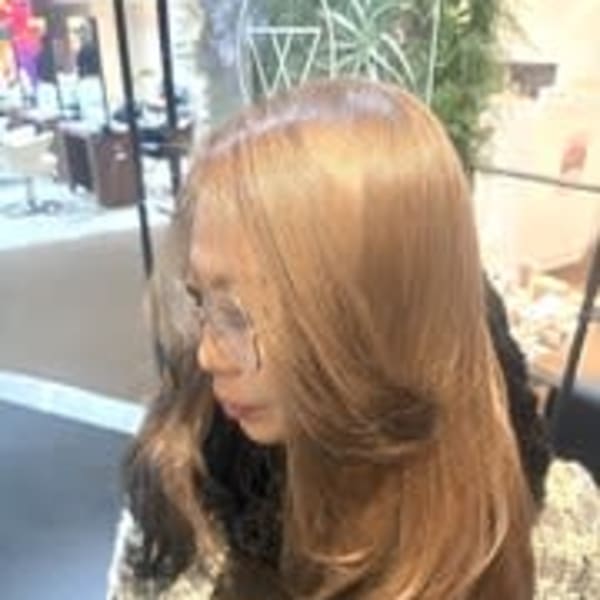 【W_SALON 河原町】グレージュ×エンドカラー/透明感カ