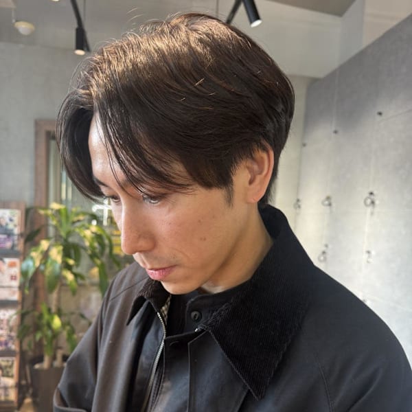 メンズ/センターパート/メンズカット