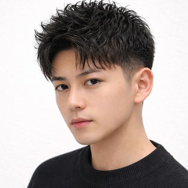 2ブロック　メンズ　理容室　バーバー　ショート　上野　御徒町|OR BARBER 個室メンズ理容室