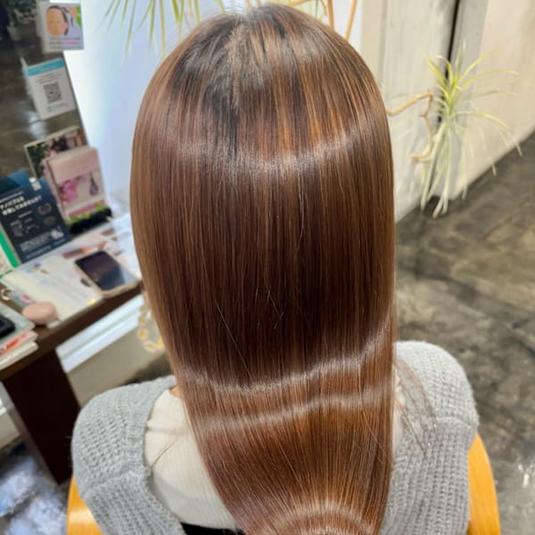 シルキーストレートロング