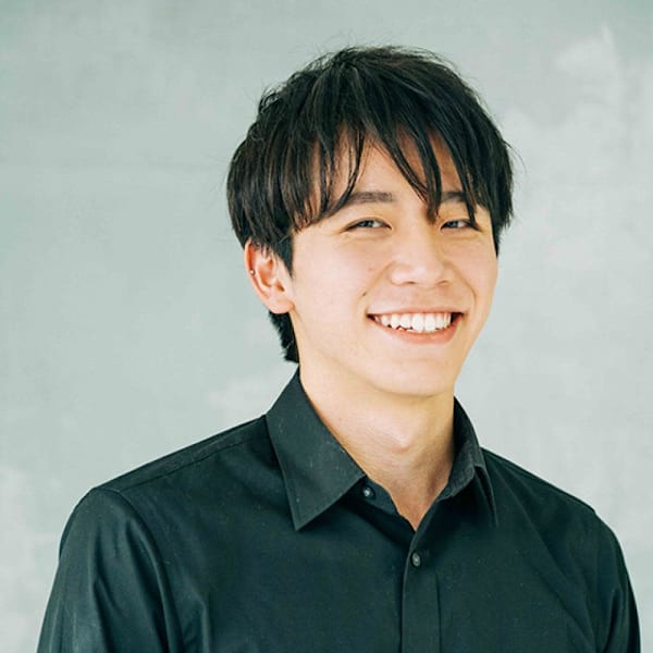 メンズ爽やかナチュラルマッシュ