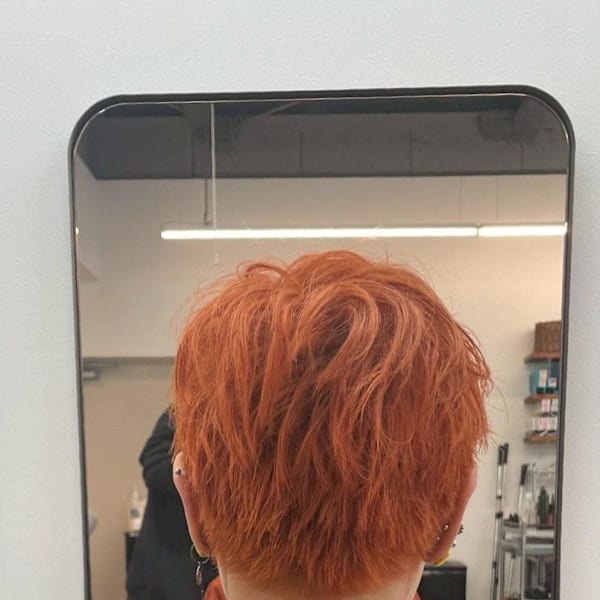 アクティブショート/ハイトーンオレンジ/20代