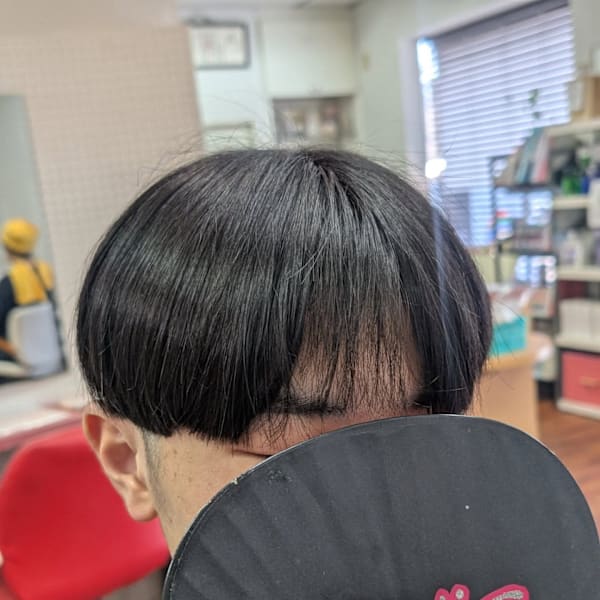 &TEAM（エンティーム）のK（ケイ）くん風カット|リリー美容室
