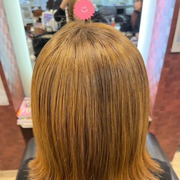 切りっぱなしボブ