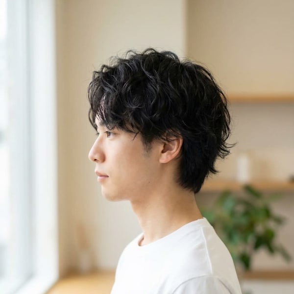 流山おおたかの森30代【ビジネスパーマ】骨格補正×時短セット