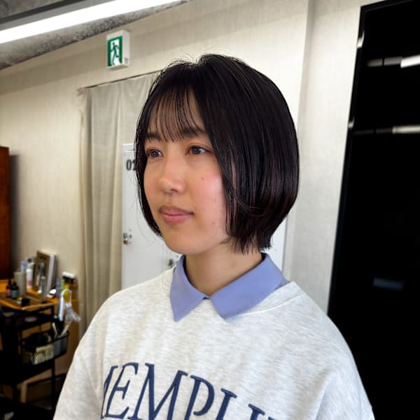 ショートボブ　久屋大通/栄/丸の内/伏見