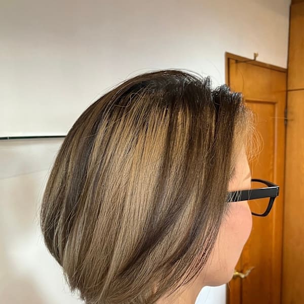 S-M'ボブ（ボブグラ×ツーブロック×刈り上げ）