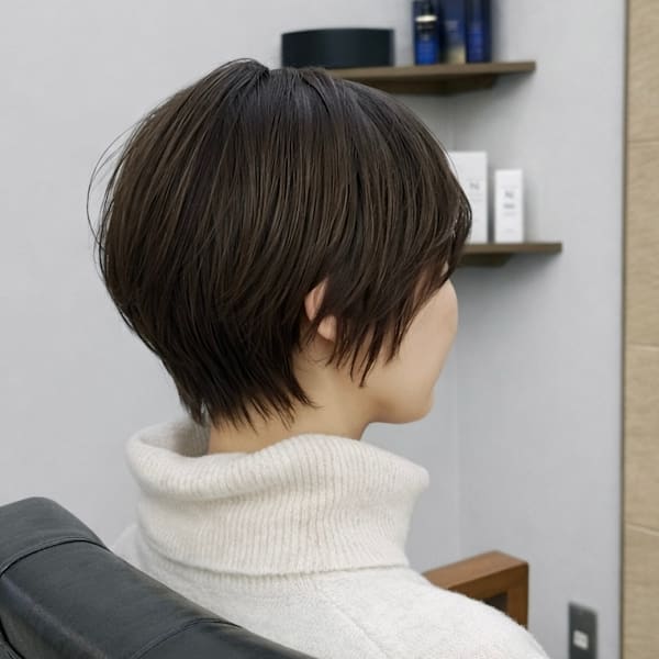 40代50代扱いやすいショート