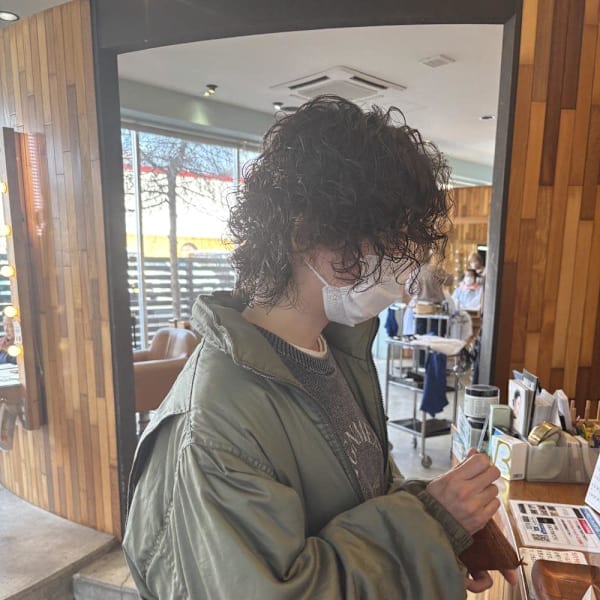 casual hard perm|hair lounge ungu