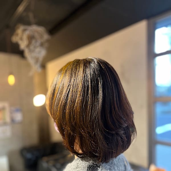 【上品レイヤーボブ】