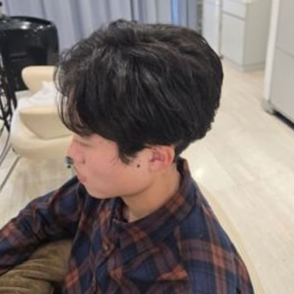 ナチュラな雰囲気メンズヘア