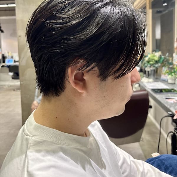 miu&宇都宮良太 メンズ毛流れセンターパート