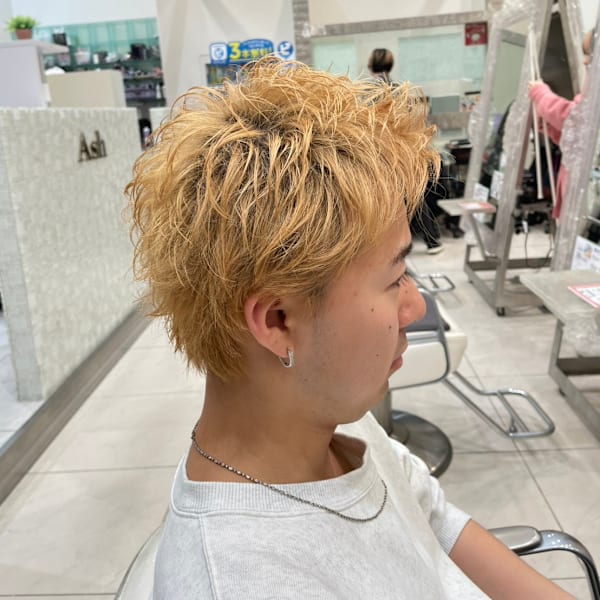 ハイトーンスパイキーショート