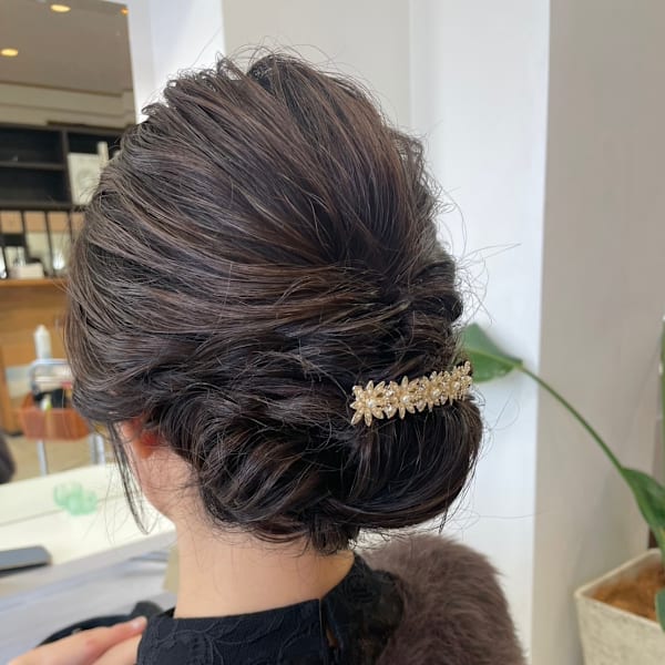 結婚式ヘアアレンジ|Hair VERDE