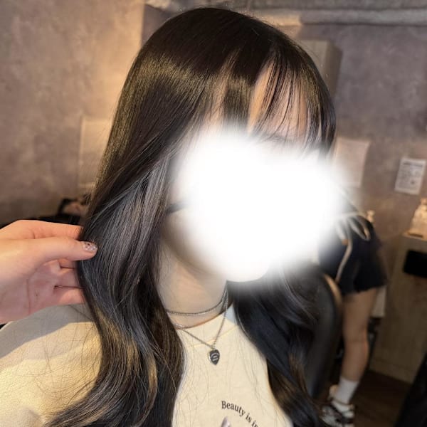 《高橋亜美》グレージュ/イヤリングカラー/エクステ