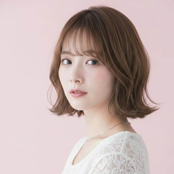 大人可愛いくびれ外ハネボブ