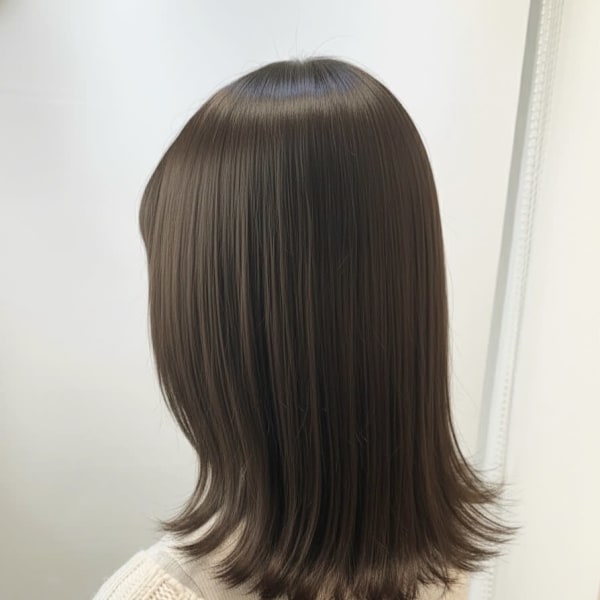 【＋ONE 自由が丘】外ハネロブ＋グレージュ