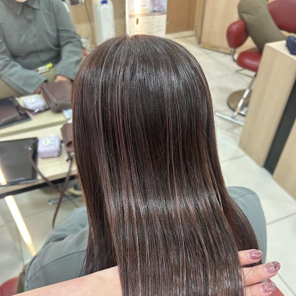 ピンク　ハイライトカラー