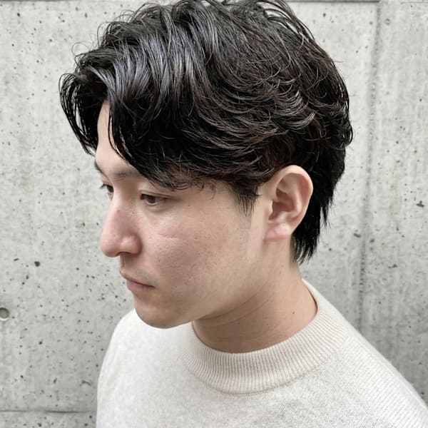 ナチュラル色気の大人センターパート♯32