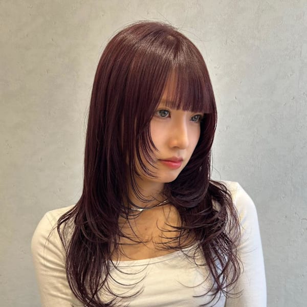 20代レイヤーロング
