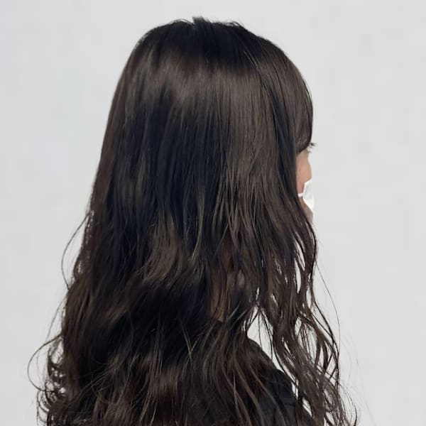 透明感カラー アッシュブラウン 髪質改善 前髪カット 艶髪|ROCA by teatro hair salon