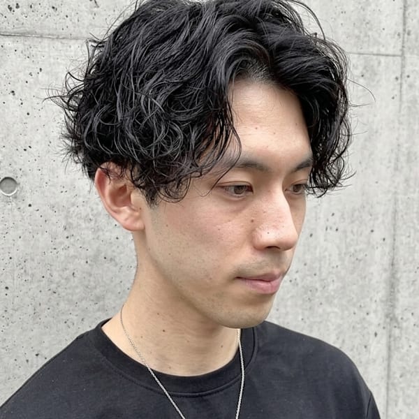 【メンズ骨格補正】抜け感×都会的コンマヘア＃21