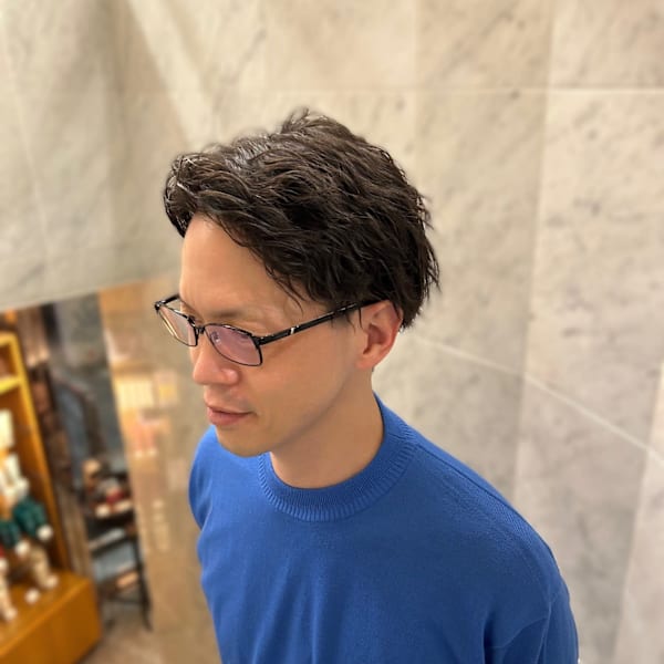メンズパーマ・ビジネススタイル|+PLUS AVEDA