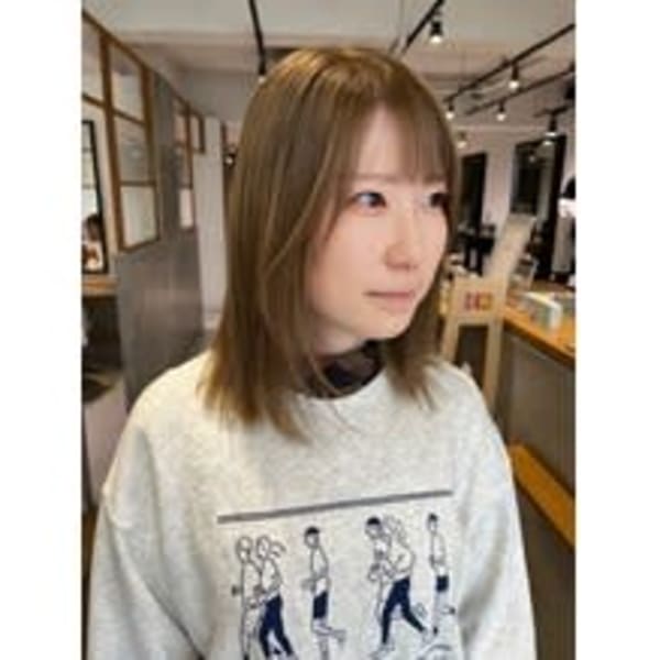 ワンブリーチベージュ【イルミナカラー/20代30代40代】