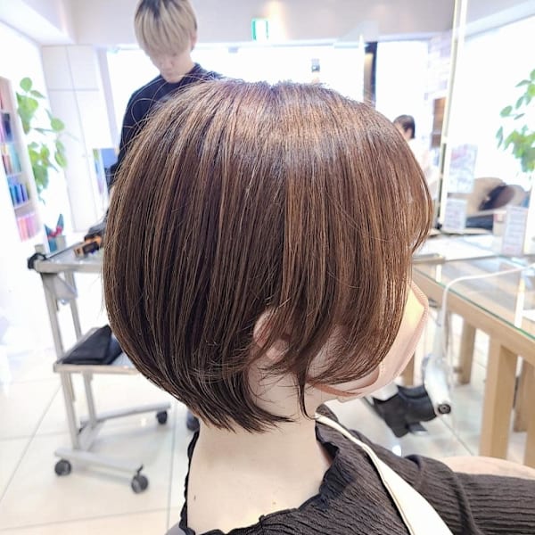 【小田急相模原】乾かすだけでまとまるショートボブ