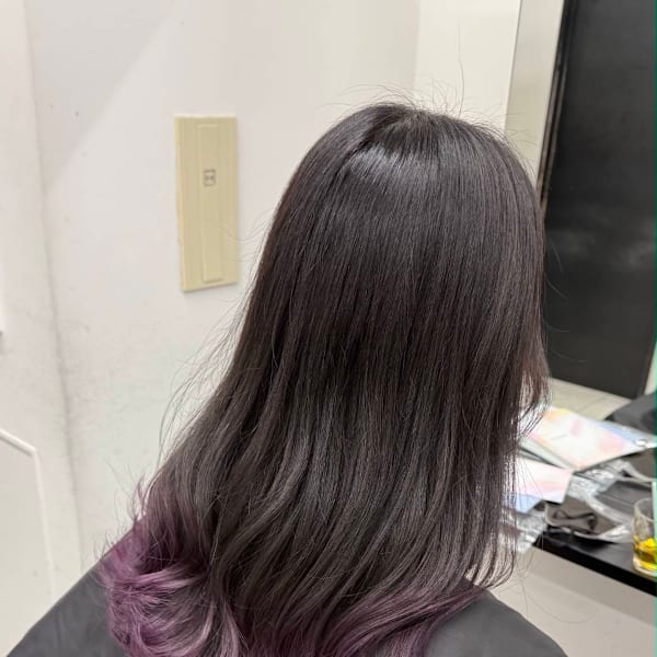 パープルグラデーション