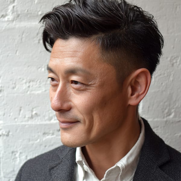大人メンズショートヘア