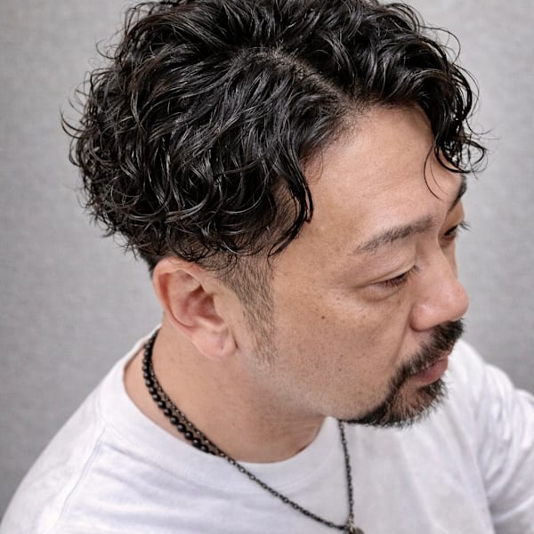 大人の色気スパイラルパーマ