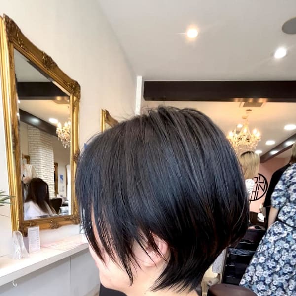 丸みショートで柔らかい印象に【錦糸町 ショート】