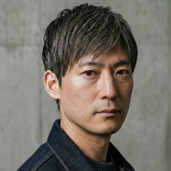 20代30代40代50代60代 メンズビジネスショート#7