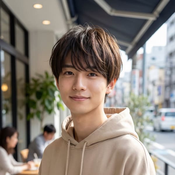 【メンズ人気No.1】爽やかマッシュショート