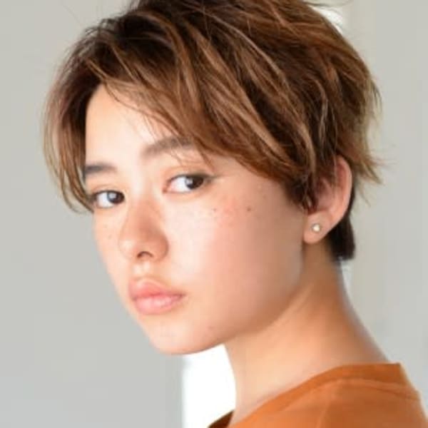 イノセントなエアリーショートスタイル