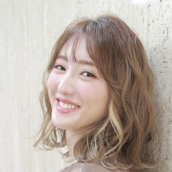 インナーカラー　×　ゆるふわスタイル