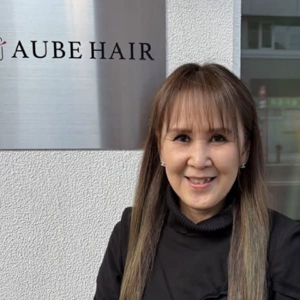 AUBE HAIR fino 小樽店 【オーブ ヘアー フィノ】【オーブ ヘアー フィノ オタルテン】のスタッフ紹介。松岡 佳枝