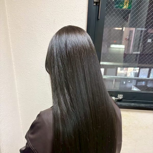 ダークブラウンカラー艶カラー|agir hair 所沢 【アジールヘア】 所沢プロペ通り店