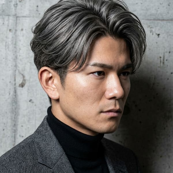 メンズクラシックフェザーマッシュ♯60