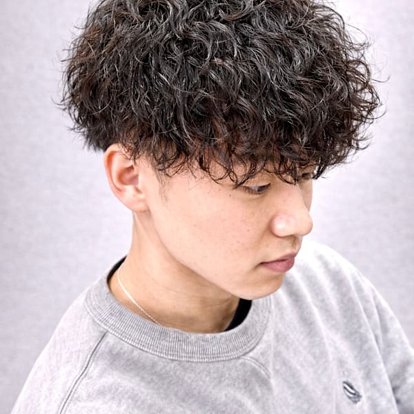 朝ラクに決まるナチュラルパーマ