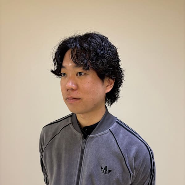 スパイラルツイストパーマ×ウルフ