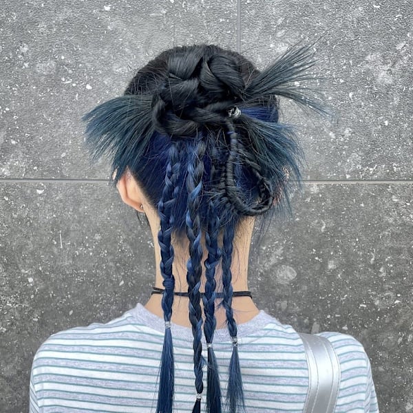 個性派カチモリヘア