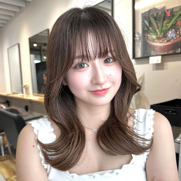 20代/30代/U24/顔まわり/レイヤーカット/くびれボブ