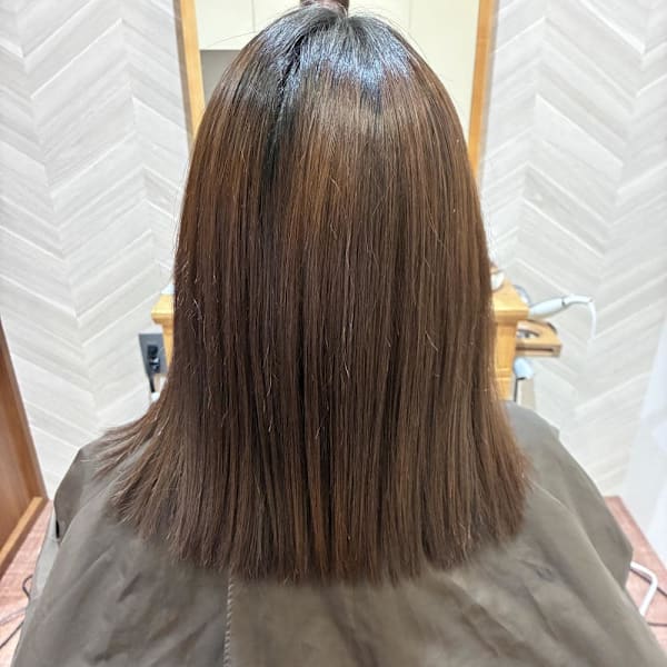 オートクチュール髪質改善縮毛|半個室 rire hair 香椎店