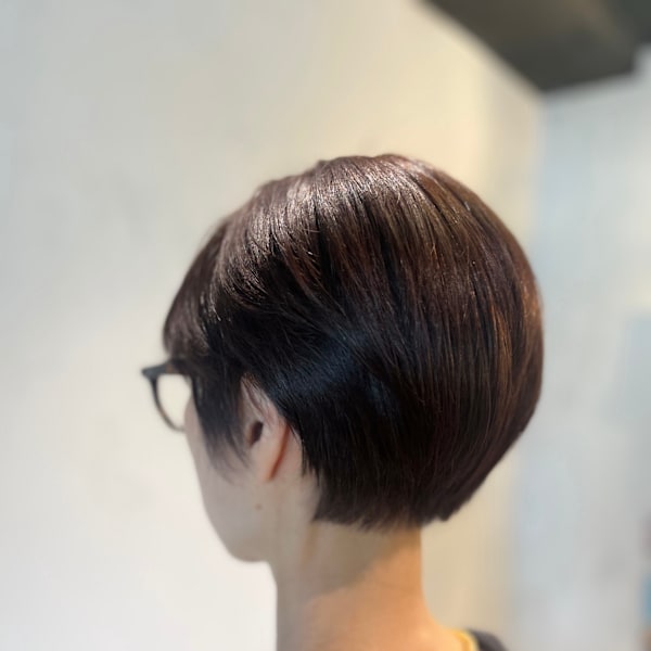 【丸みシルエットの大人ショート】