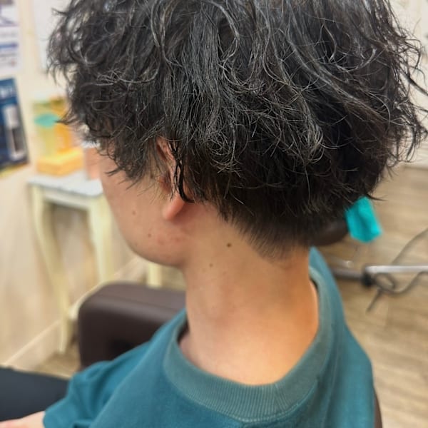 波巻きスパイラルパーマ